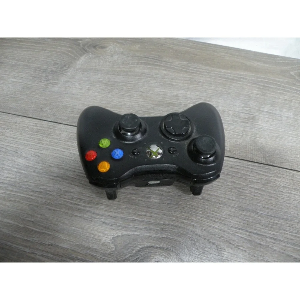 Microsoft Xbox 360 Wireless Controller Black Official Original Untested